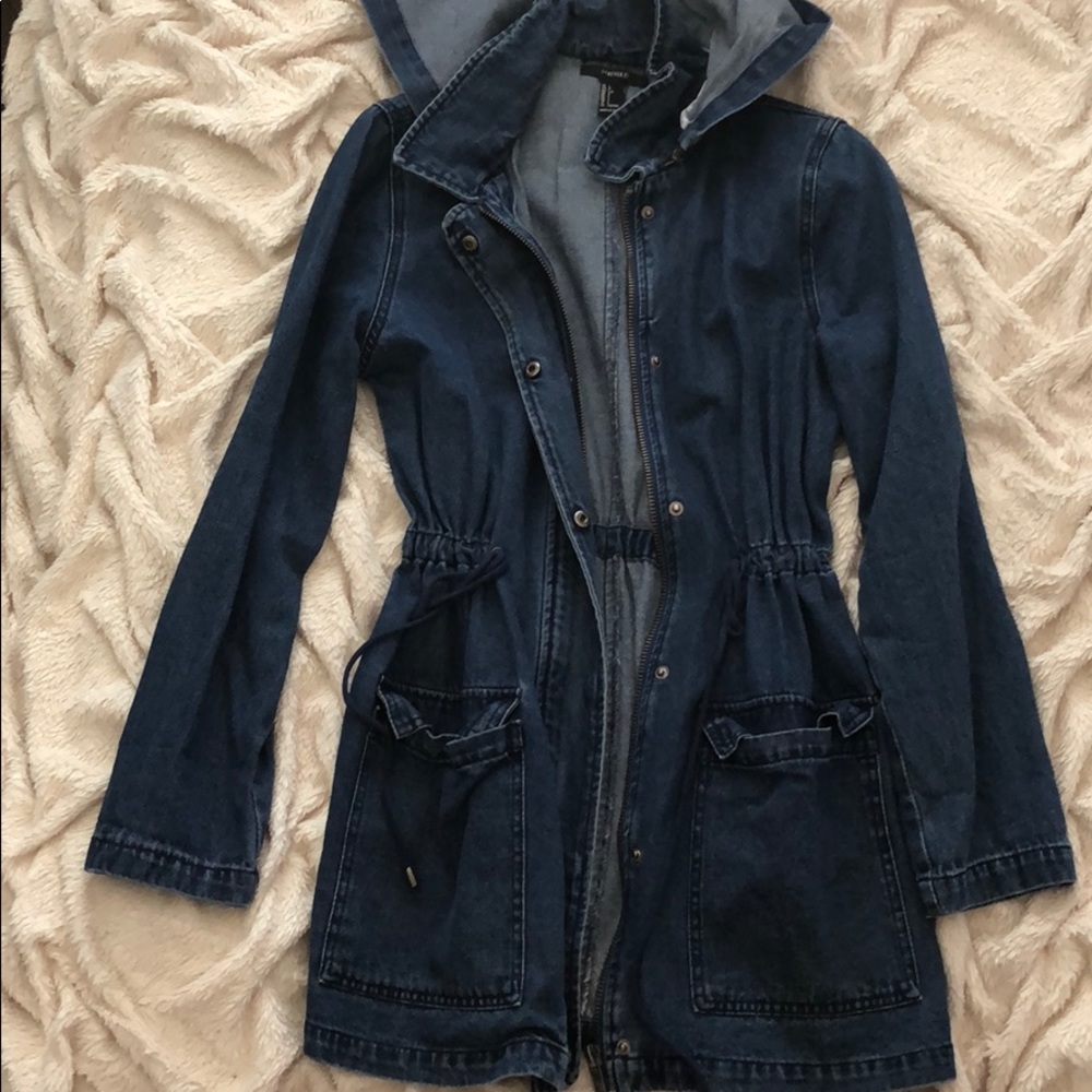 Dark denim jacket
